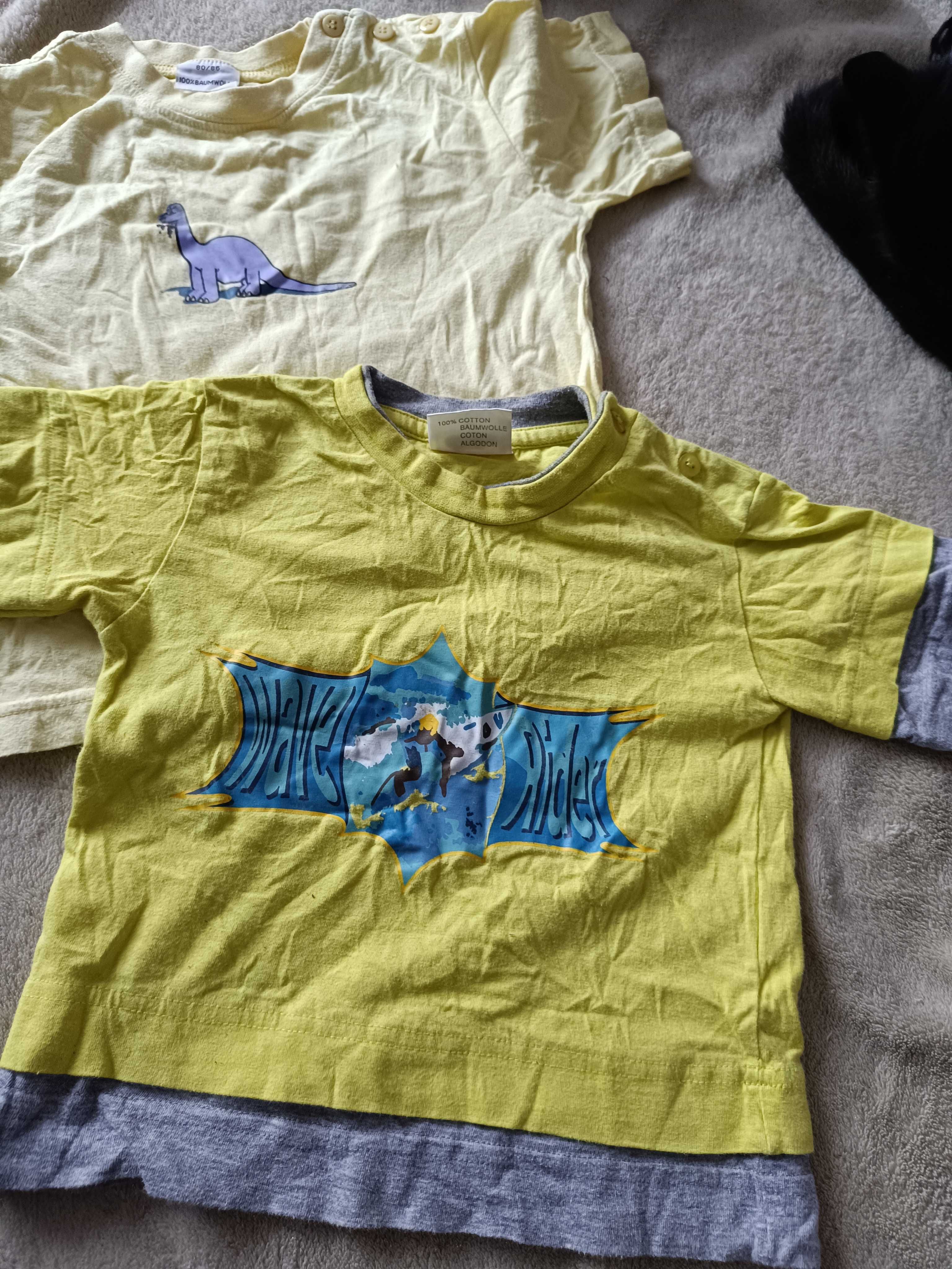 Koszulki dla chłopca roz.86-92