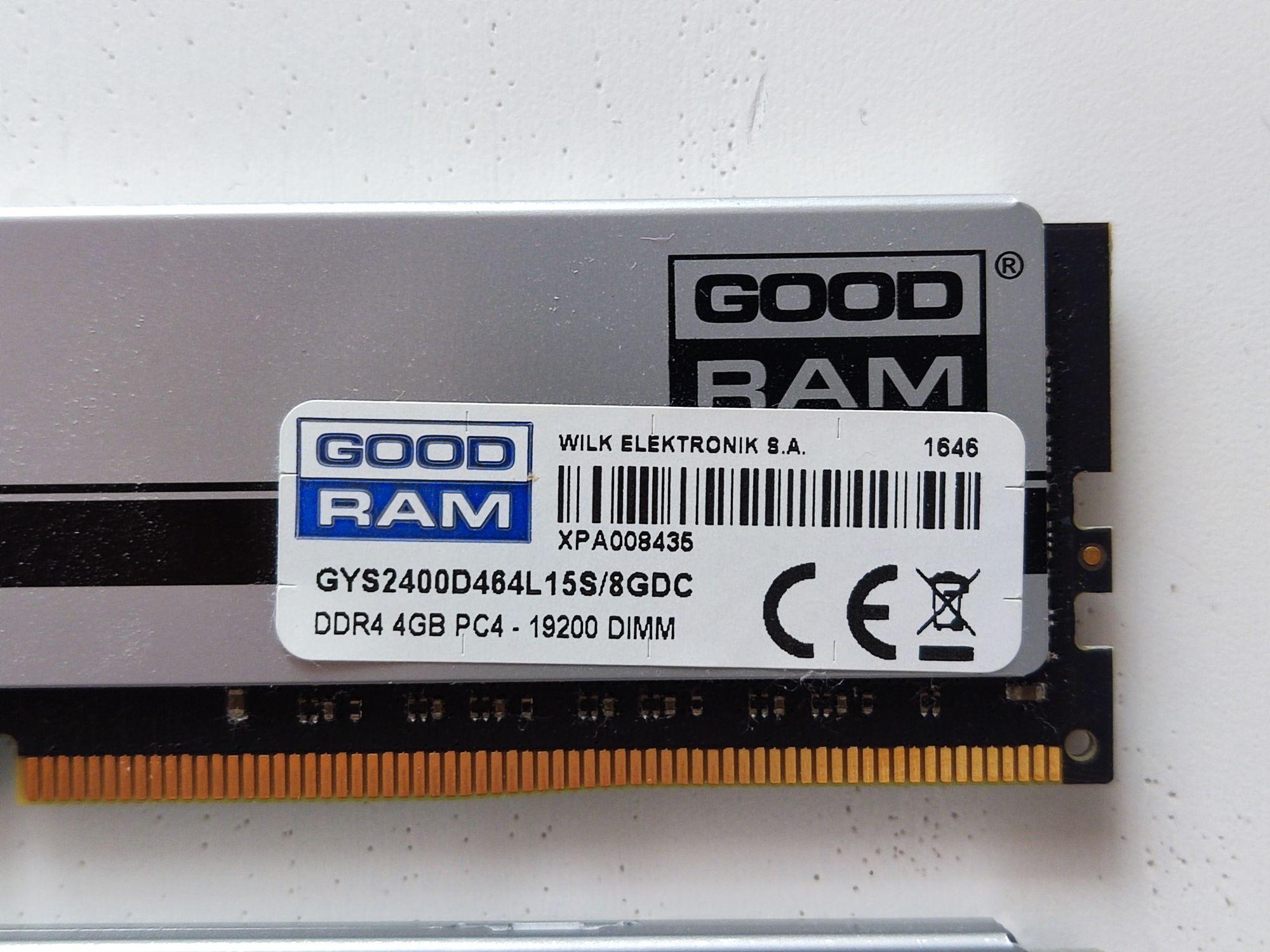 Pamięć RAM DDR4 2x4 GB