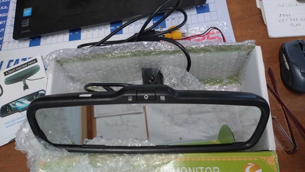Retrovisor Automóvel c/ LCD para camara de MT