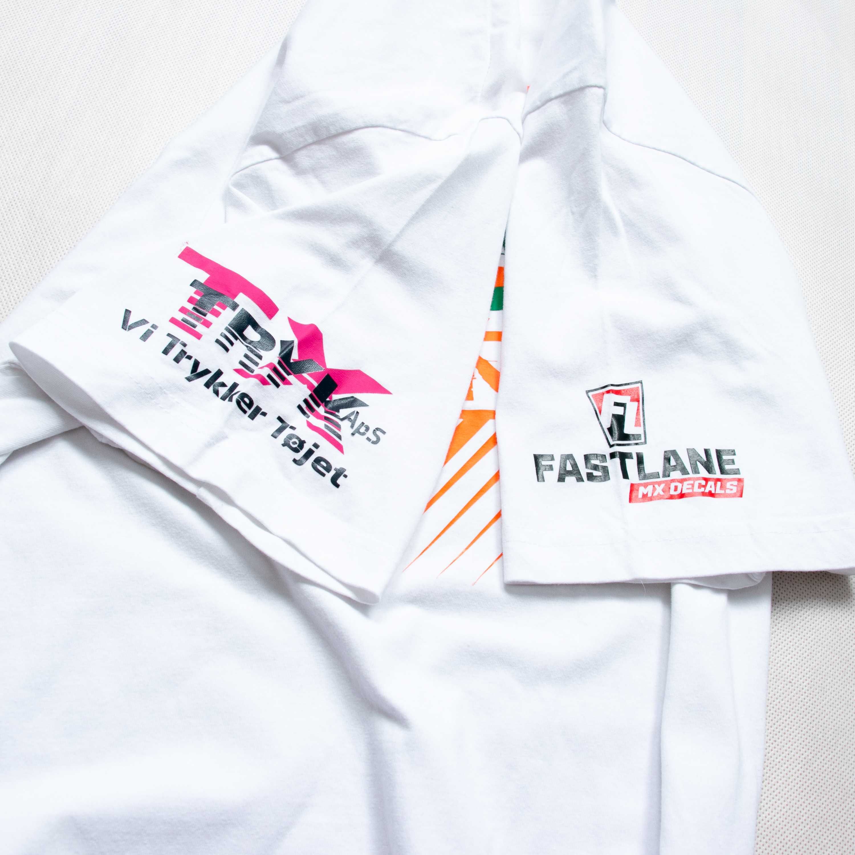 FastLane Racing t-shirt z logo L/XL slim long