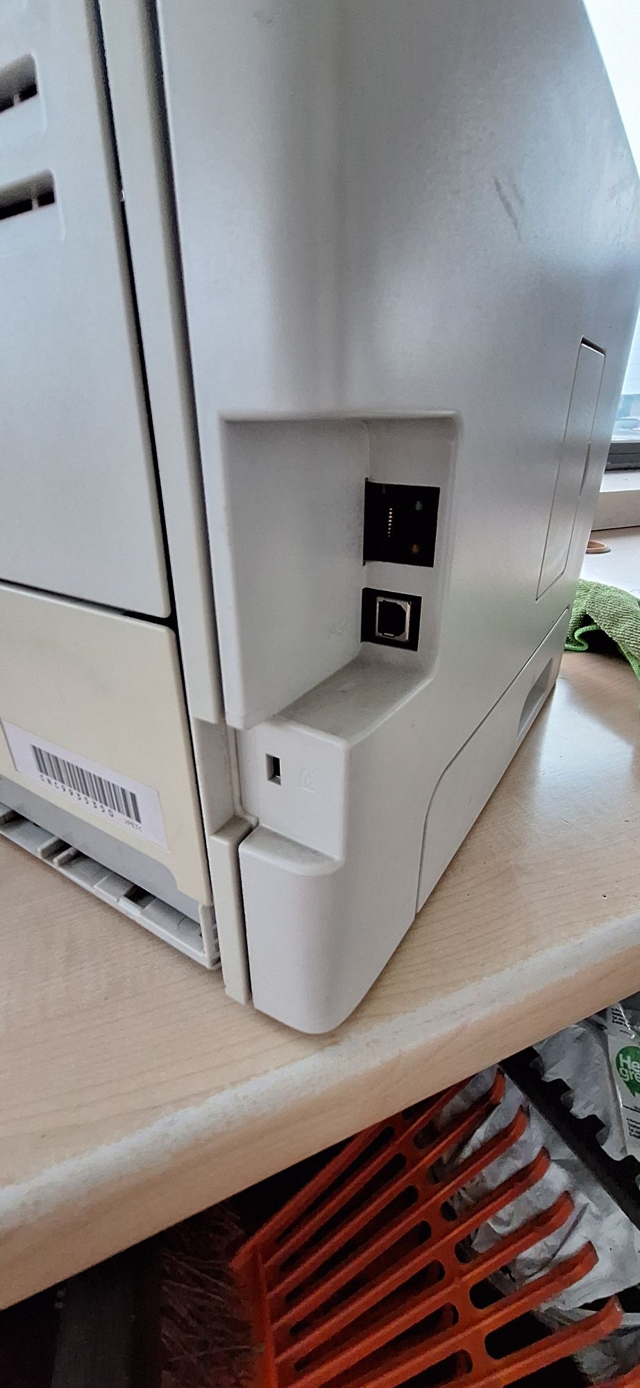 Drukarką hp P2015dn