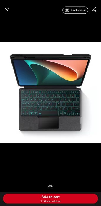 Чохол Клавіатура Xiaomi pad 5