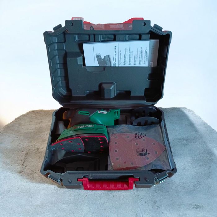 Акумуляторна вібраційна шліфмашинка Parkside 12V PAMS 12 A1