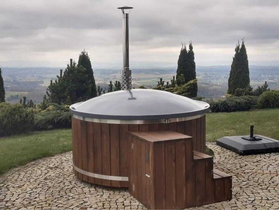 GORĄCA beczka HOT TUB Jacuzzi Bania Balia Ogrodowa RATY - PRODUCENT