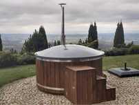 GORĄCA beczka HOT TUB Jacuzzi Bania Balia Ogrodowa AKRYLOWA PRODUCENT