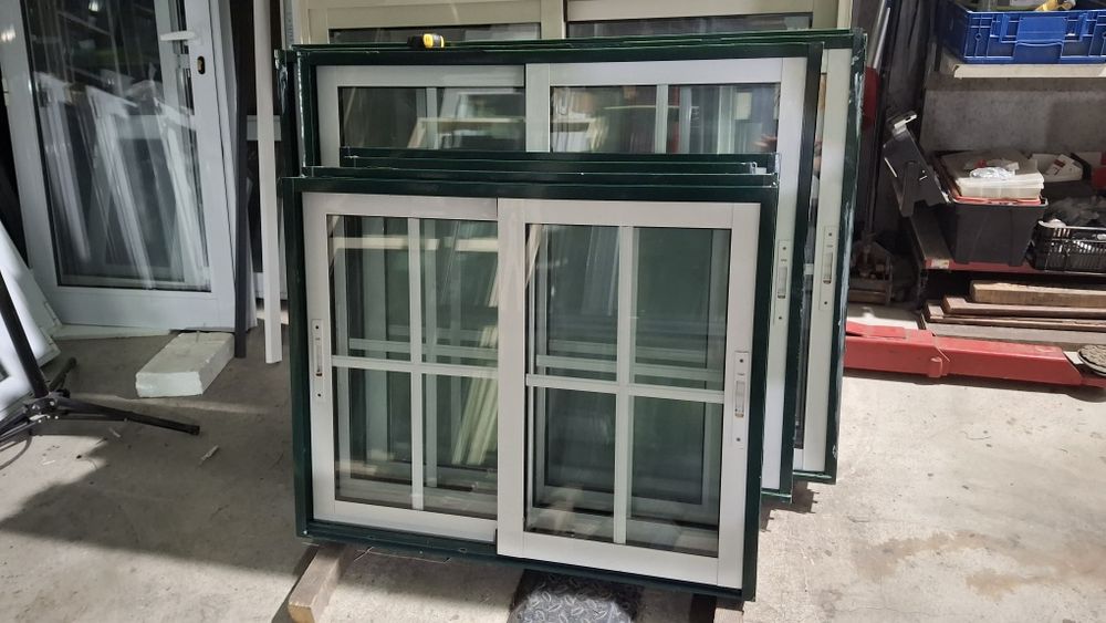 Sacadas aluminio 1,40 x 2,02 altura