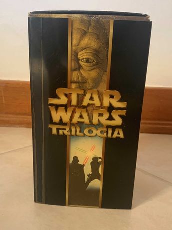 Triologia Star Wars (episódios IV, V e VI) em VHS