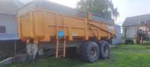 przyczepa rolnicza tandem  rozrzutnik nadstawki 8 .12 .16 ton