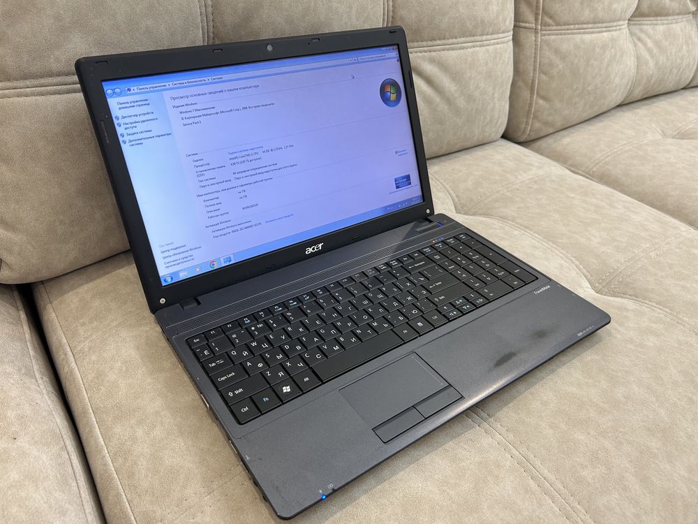 Продам ноутбук Acer TravelMate 5740 в хорошому стані