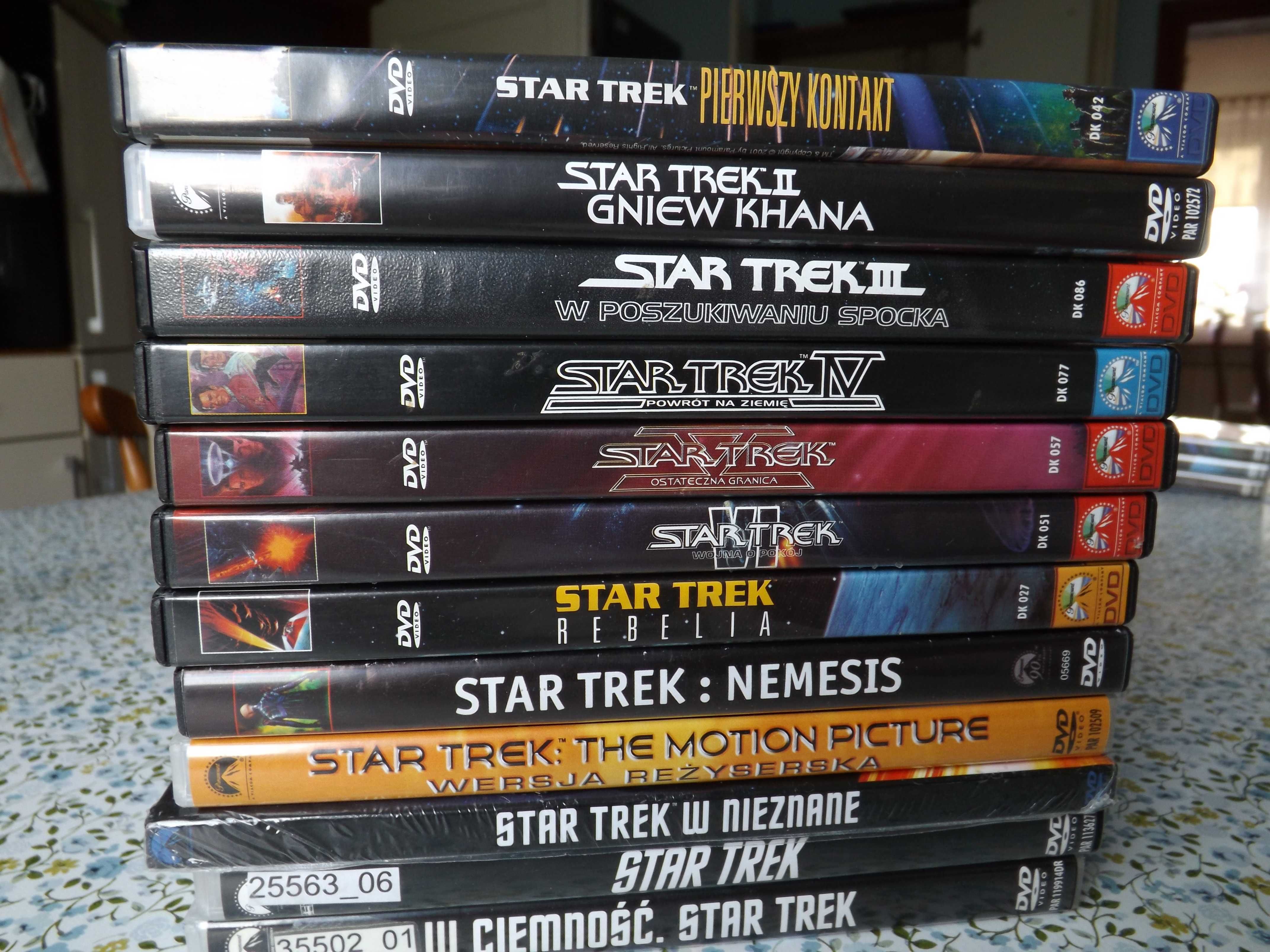 Star Trek Star wars kolekcja dvd, film, bajka