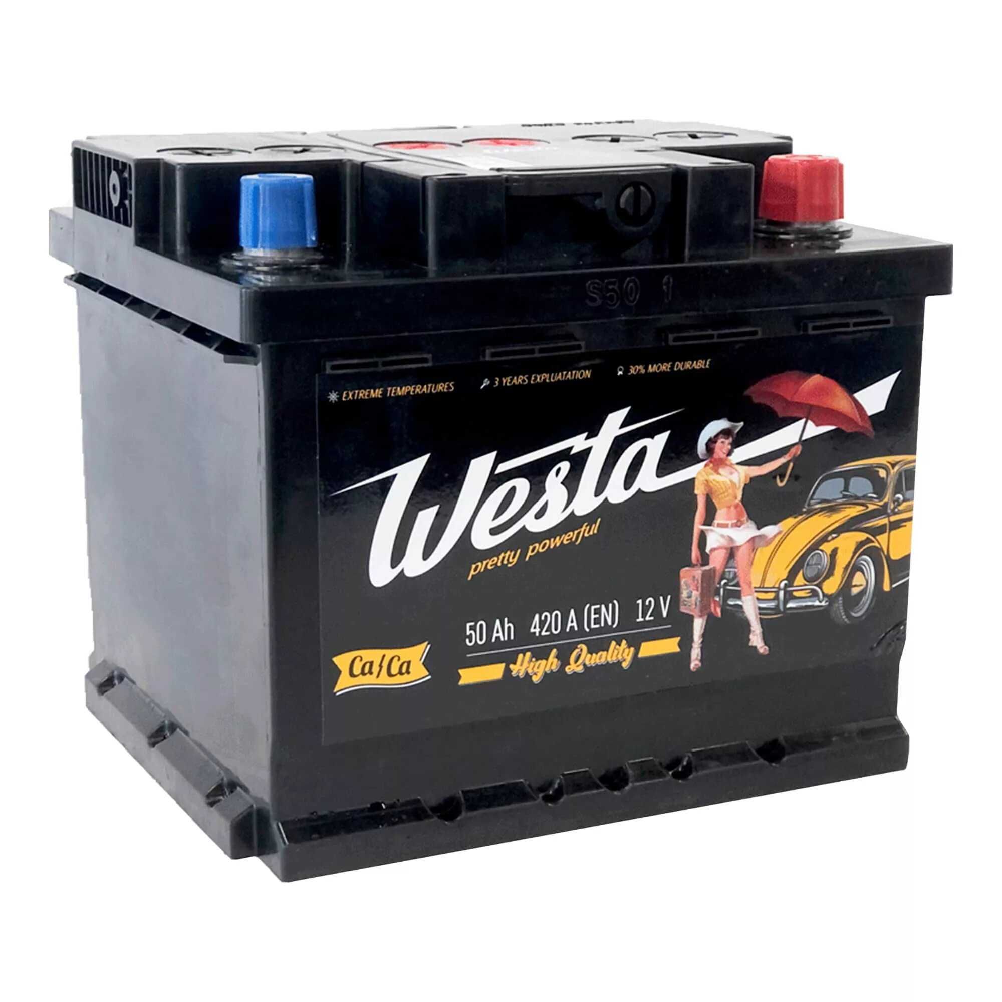 Westa Premium від 50Ah-100Ah акумулятор
