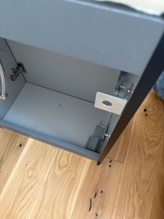 Szafka łazienkowa pod Umywalkę Z UMYWALKĄ WISZĄCA