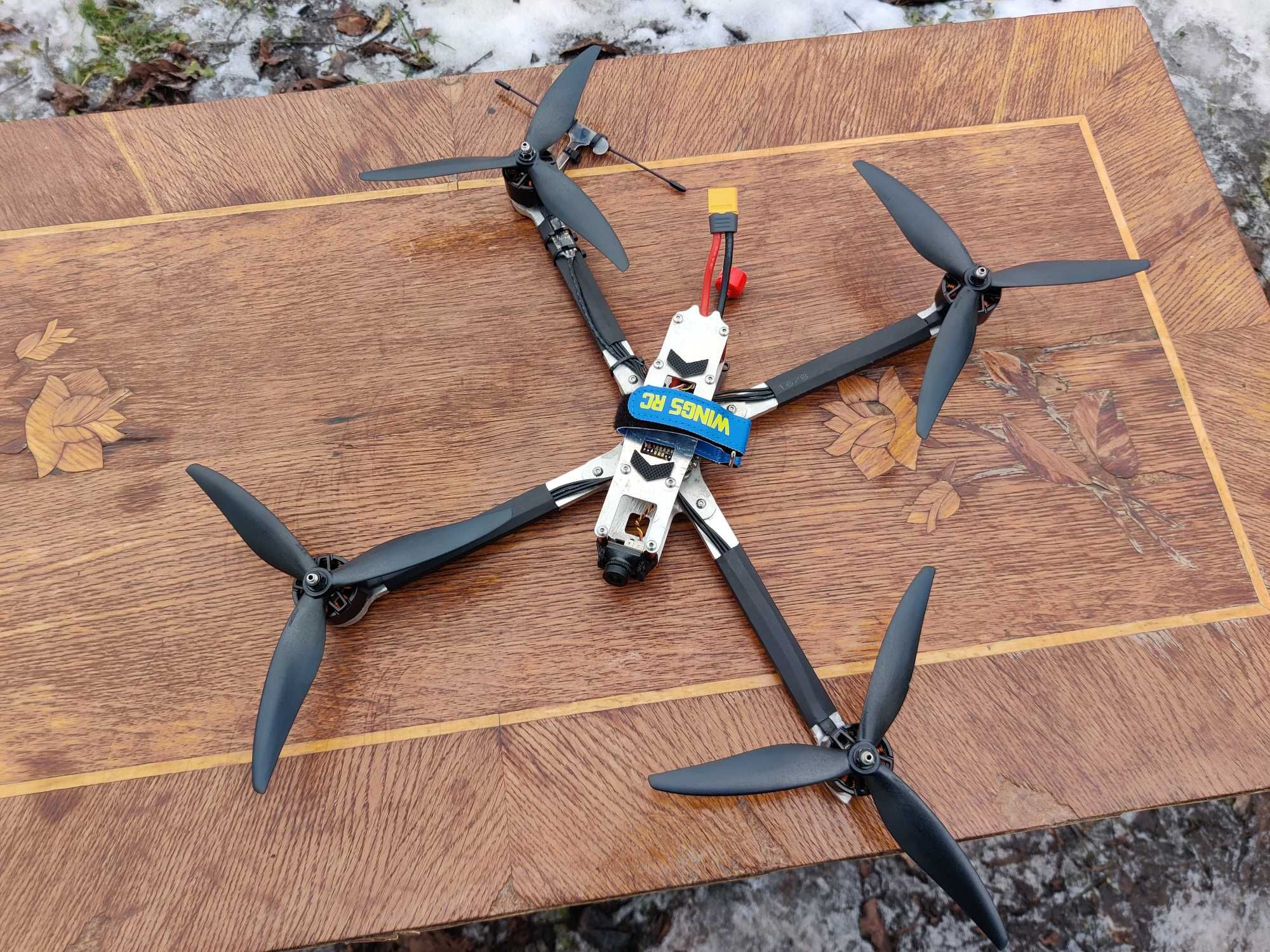 FPV дрон квадрокоптер 10 дюймів TBS Croosfire VTX 1W drone