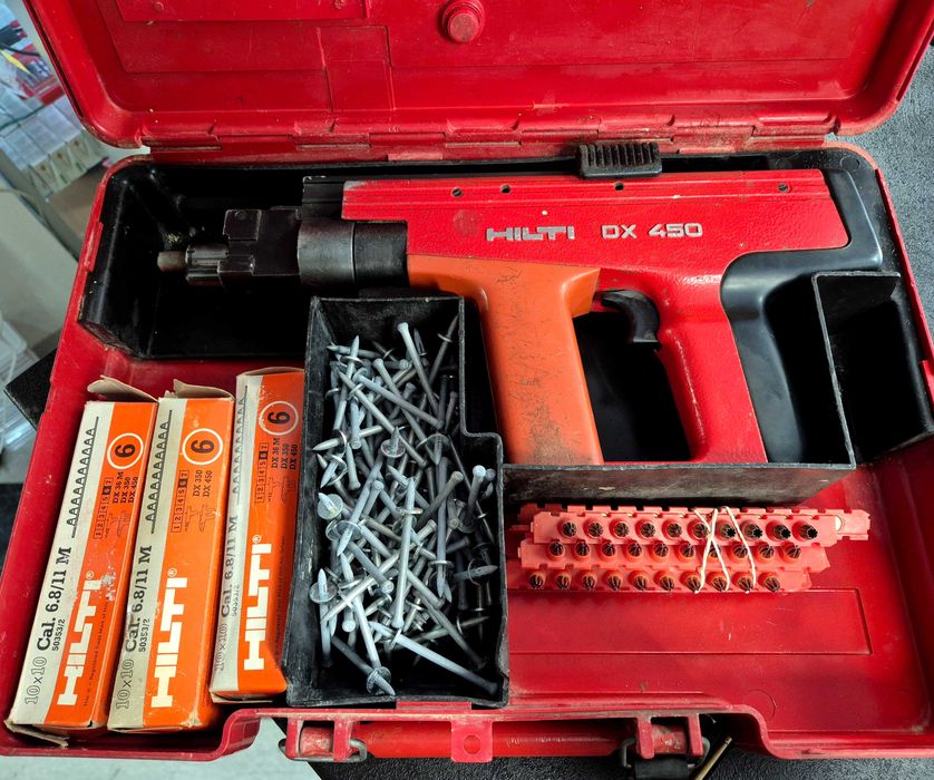 Gwoździarka / Osadzak prochowy HILTI DX-450, Komis Jasło Czackiego