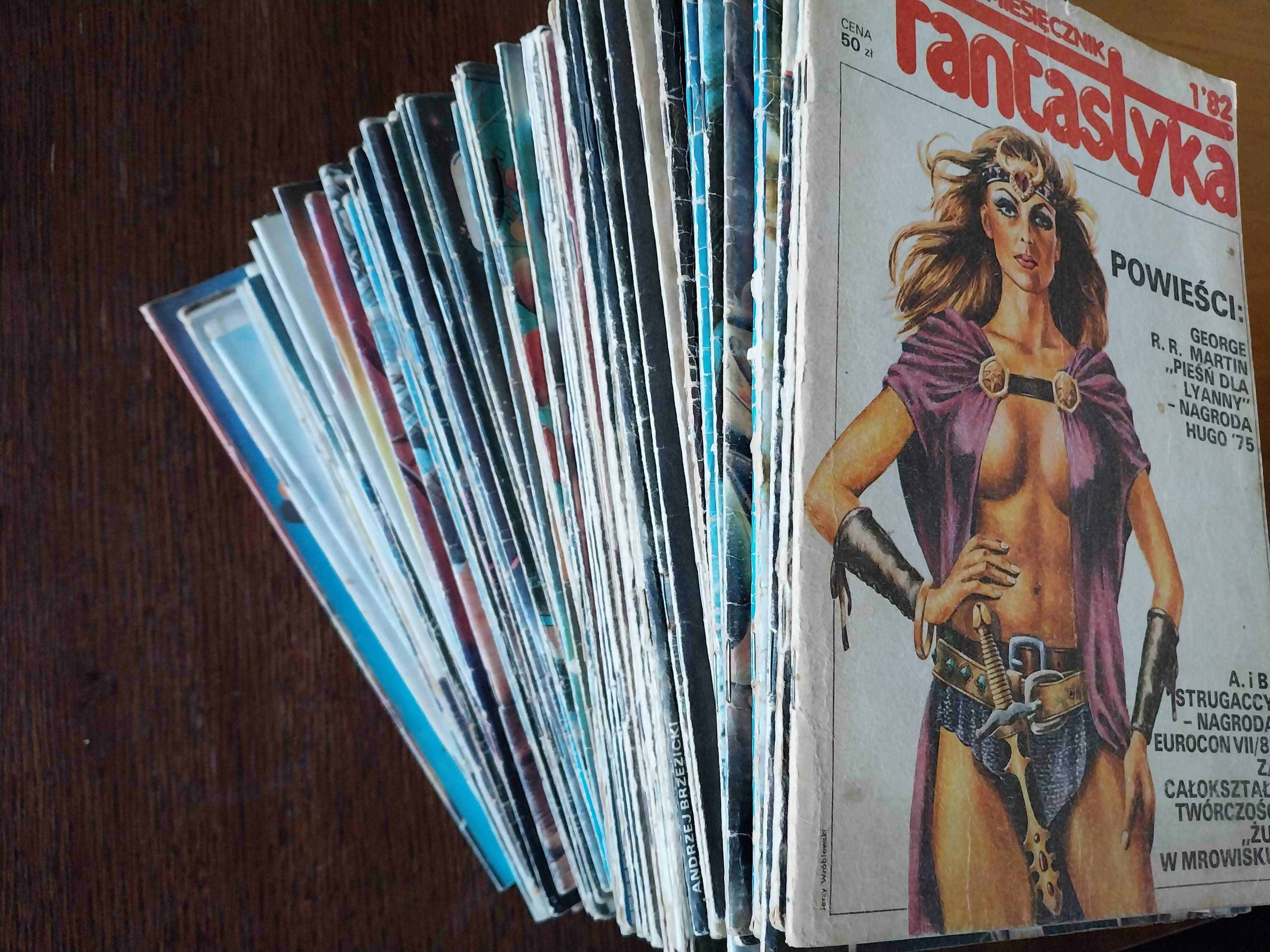 miesięcznik Fantastyka 1982 - 1990 / Nowa Fantastyka 1990 - 1994