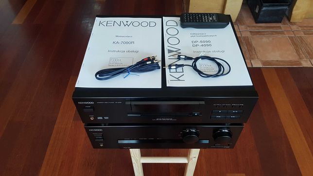 Wzmacniacz Kenwood KA-7090R i CD DP-5090 Super stan Okazja