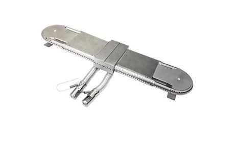 Uniwersalny Regulowany podłużny Palnik do grilla gazowego 38 - 56 cm