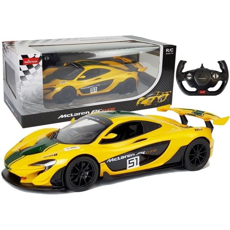 Carro telecomandado | Mclaren P1 GTR | Rastar NOVO