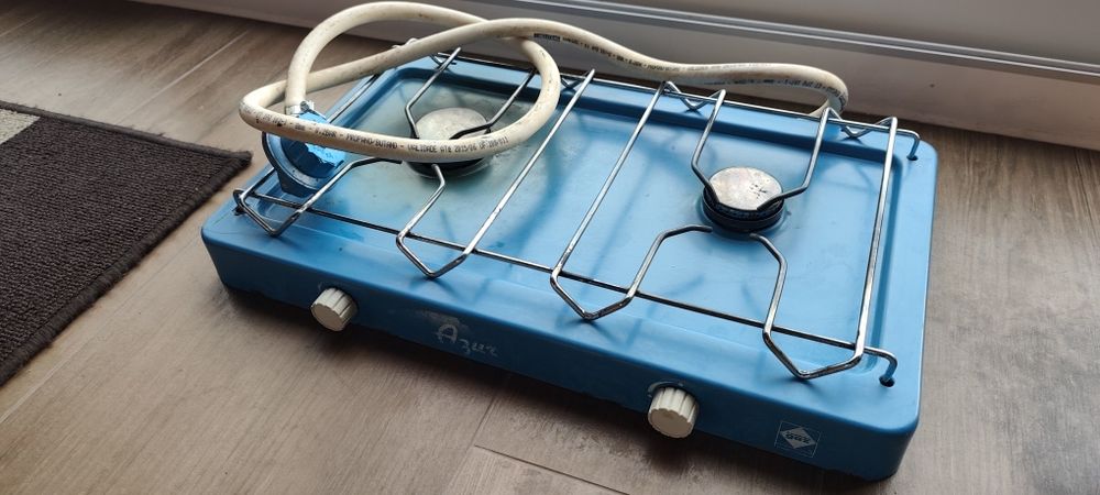 Vendo fogão usado de campismo Camping Gaz