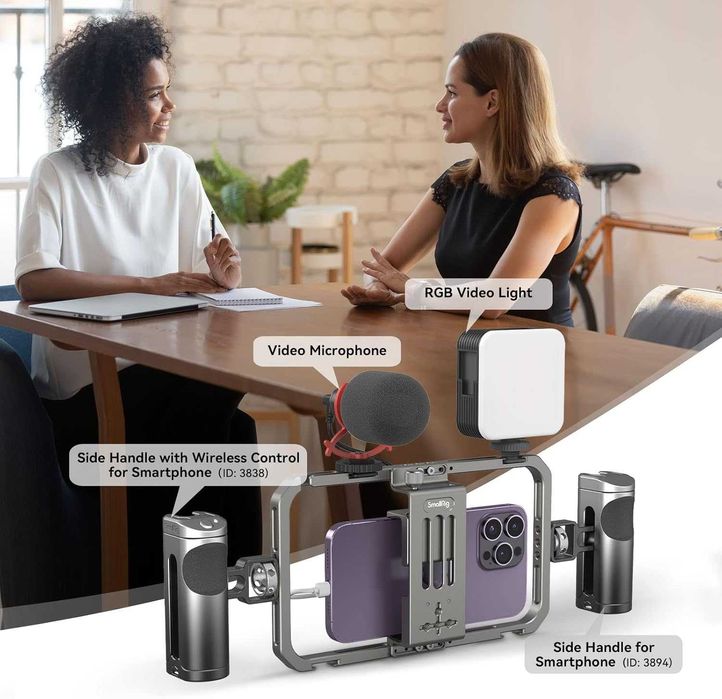 SmallRig 2791B - uniwersalna klatka na telefon