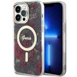 Etui Guess Flower Magsafe Na Iphone 14 Pro Max - Zielone