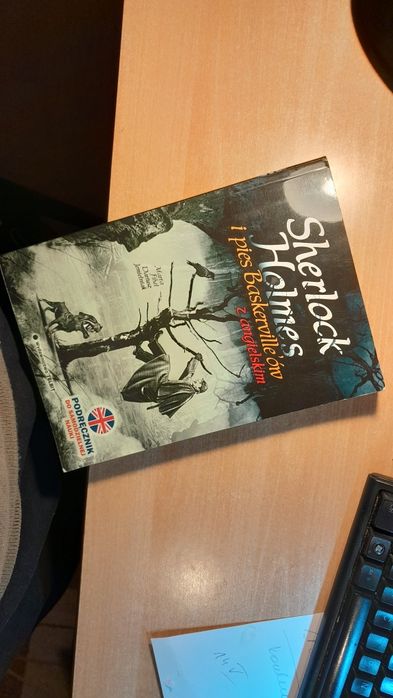 Sherlock Holmes i pies Baskerville'ów z angielskim jak nowa