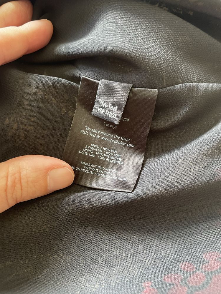 Spódnica Ted Baker 38/M jedwab