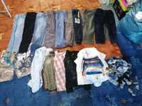 spodnie mega paka dla chłopaka 6 -7 lat 124-128 spodnie koszule