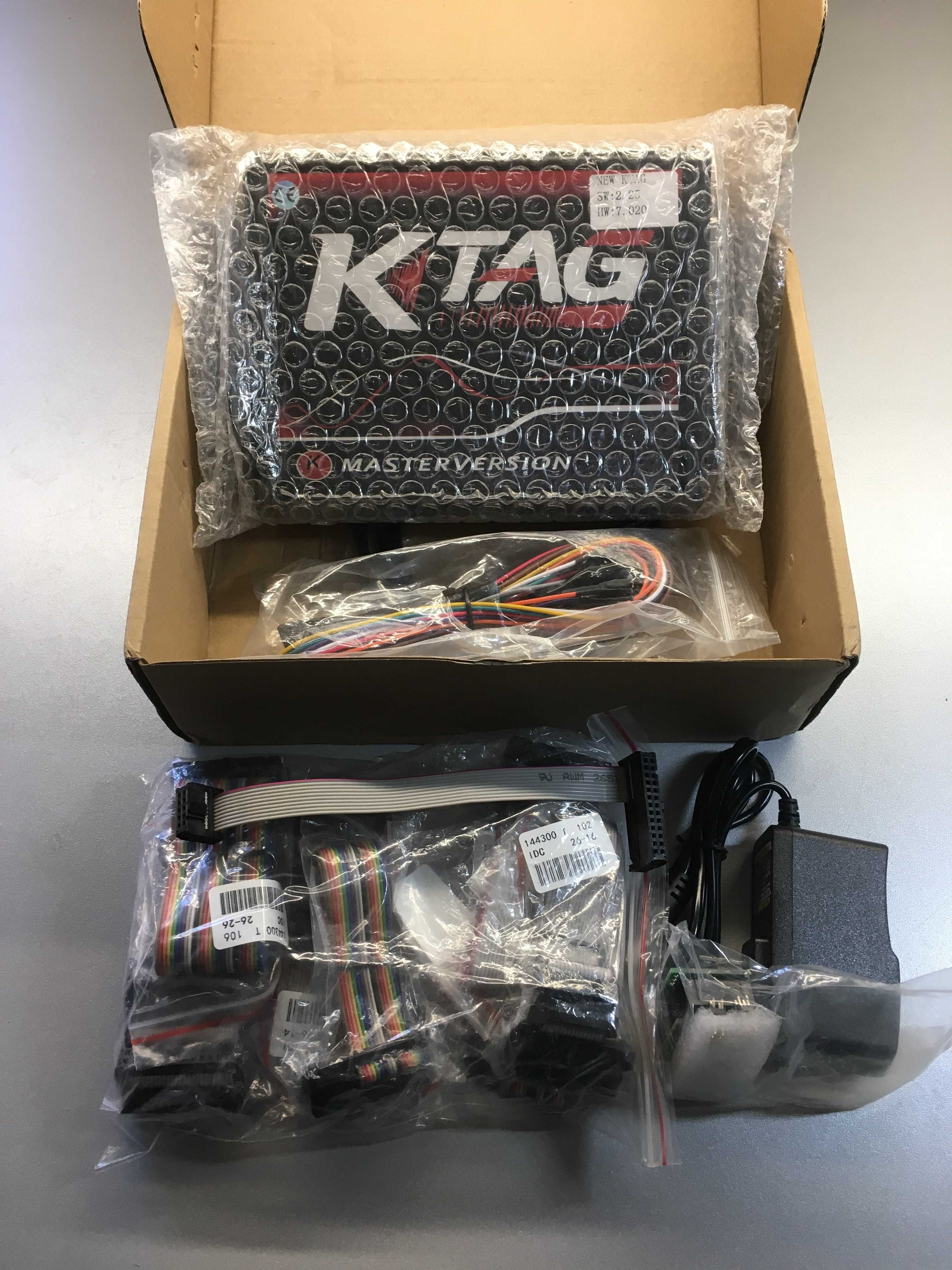 Программатор KTAG v2 + адаптеры + позиционный BDM/BSL стол [металл]