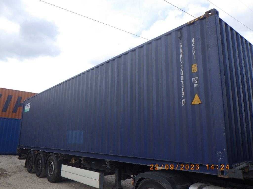 Kontener morski, kontener magazynowy 40hc IICL r. 2021 po 3 trasach