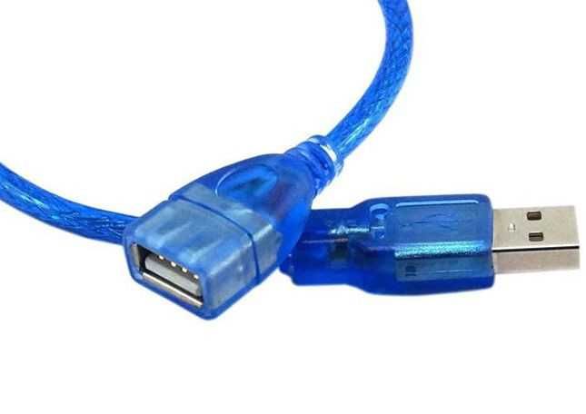 NOVO - Cabo - Extensão USB para PC