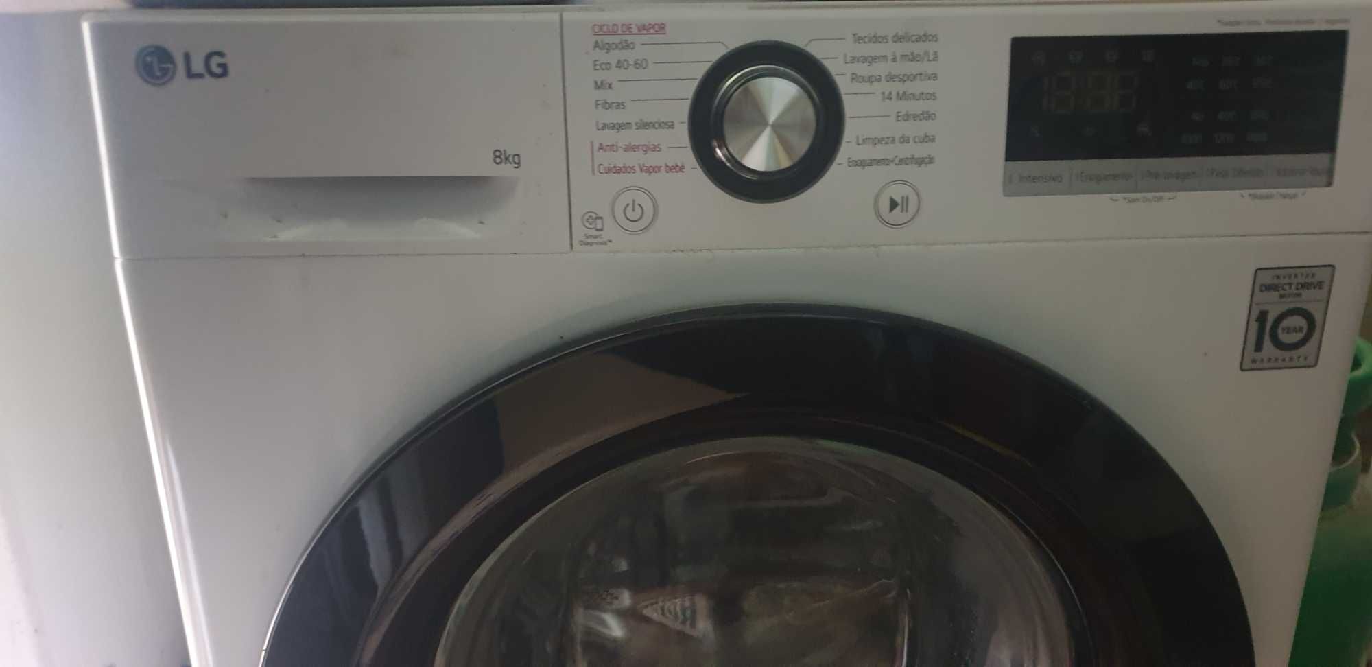 Máquina de lavar LG como nova