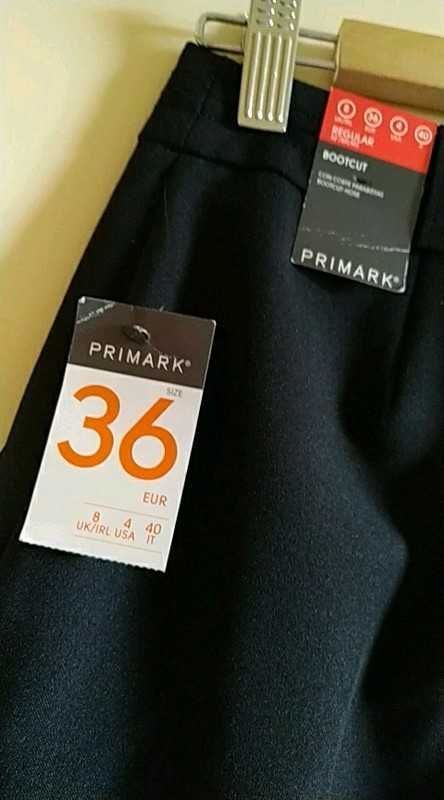 Nowe z metkami ! Eleganckie spodnie Primark 36 * wysyłka olx