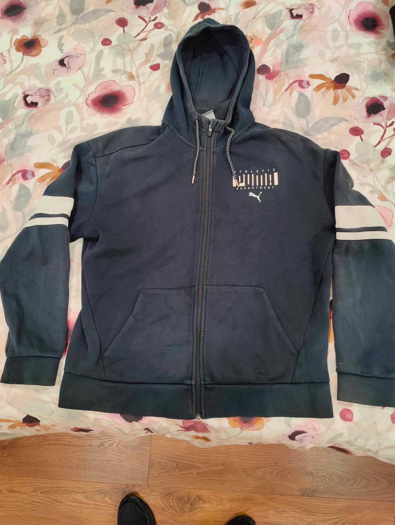 Casaco azul da Puma tam. XL em bom estado