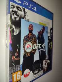 Gra Ps4 UFC 4 UFC4 wersja PL gry PlayStation 4 Sniper GTA Mafia Crash