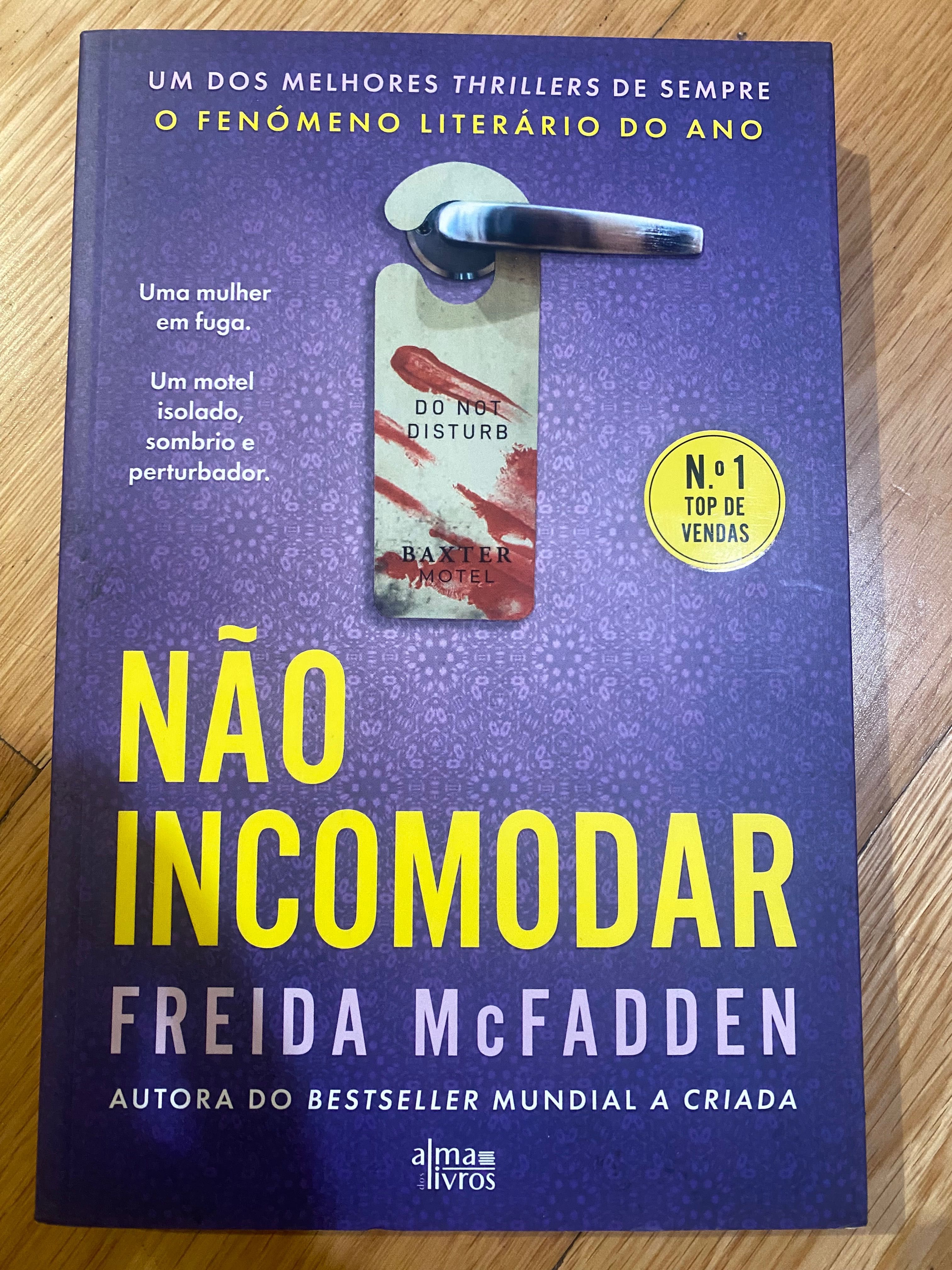Não incomodar - Freida McFadden - *novo/nunca manuseado