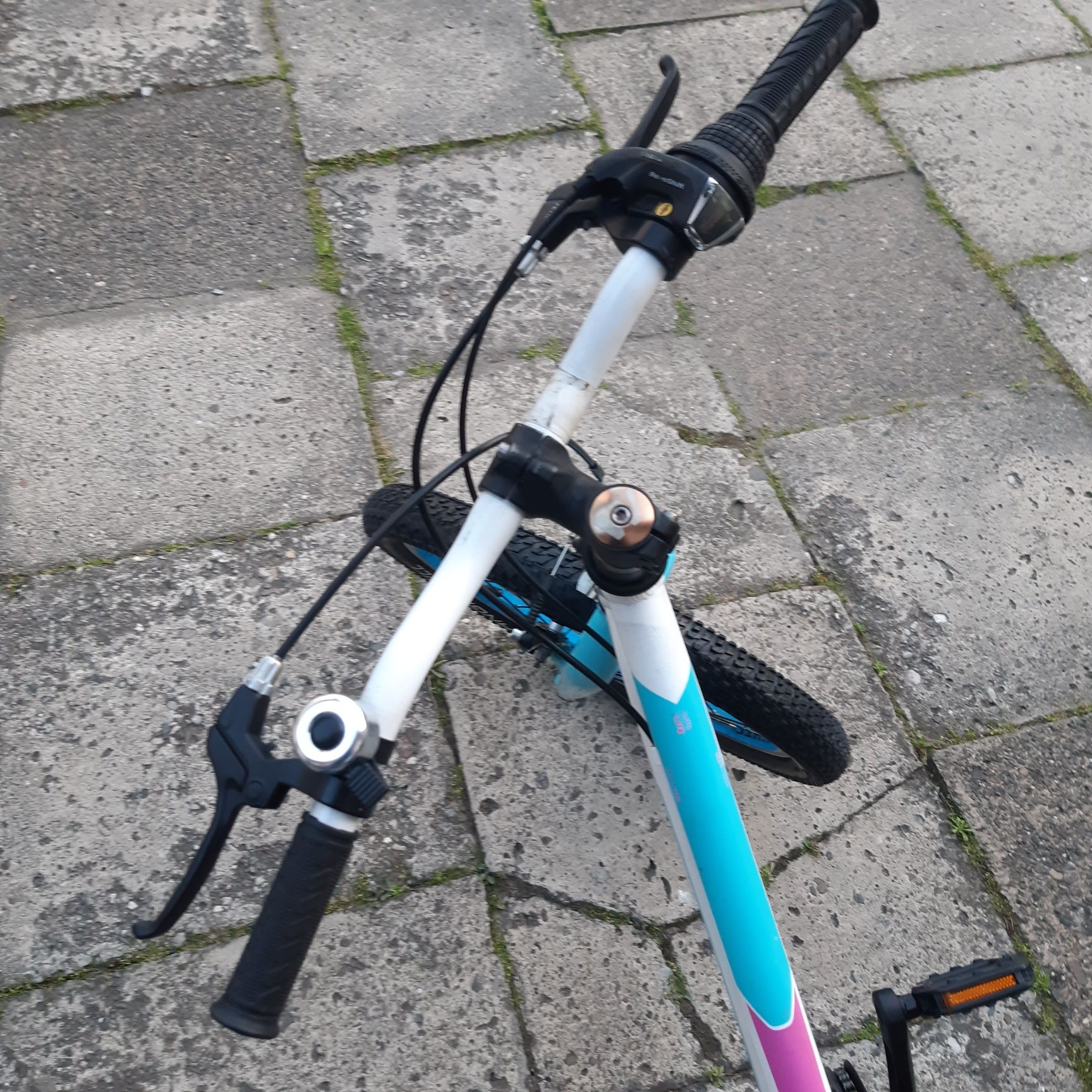 Rower dziecięcy White 20,alu,lekki