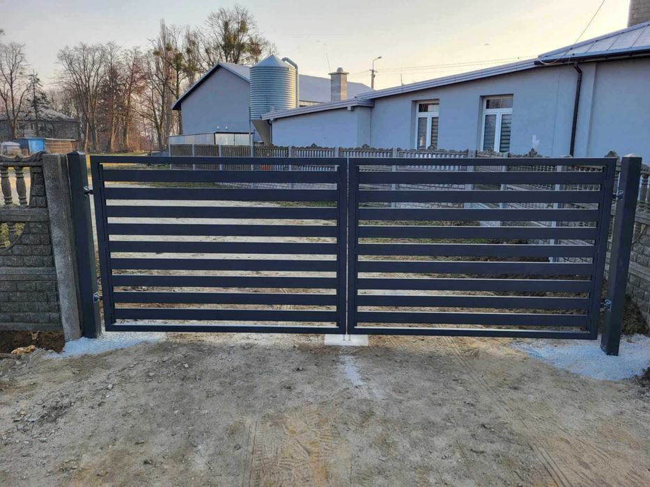 Sprzedam bramę przesuwne skrzydłowe idealne na bramę wjazdową