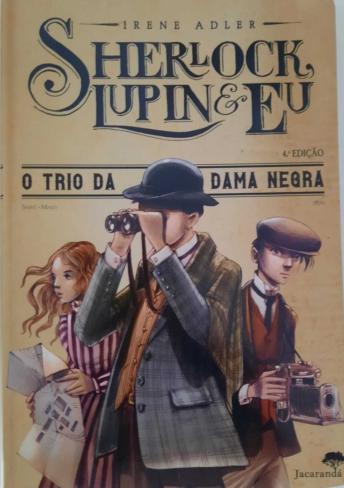 O Trio da Dama Negra Sherlock Lupin & Eu - Irene Adler