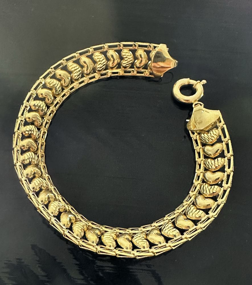 Złota bransoletka 14k