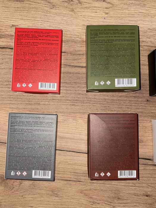 Автомобільні парфуми Hurricane