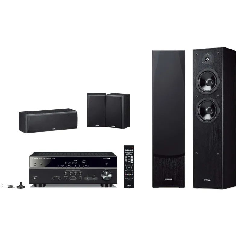 Yamaha Kino SYSTEM 385 (RX-V385 + NS-F51 + NS-P51) Black