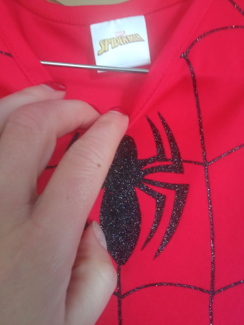 Продам новое детское новогоднее платье spider Man
