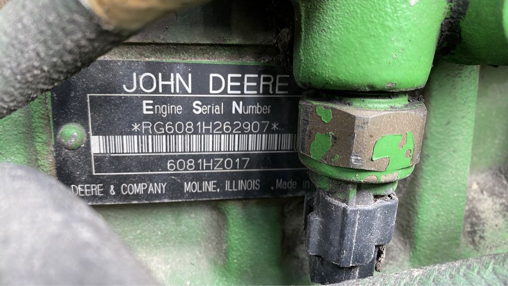Двигун John Deere 6081 8.1L/6090-9.0L