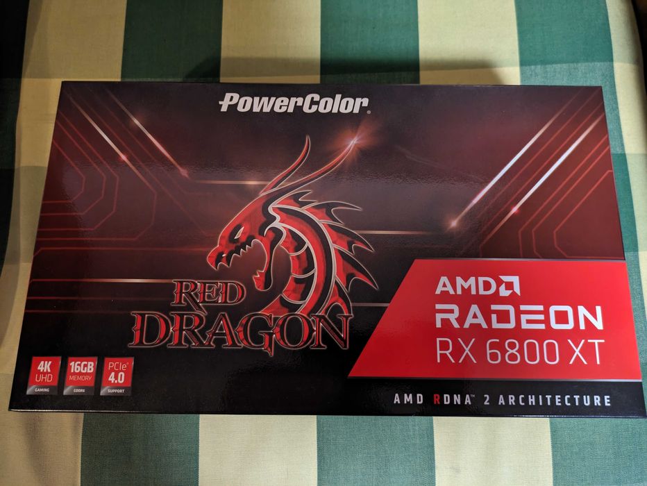 Powercolor Red Dragon RX 6800 XT C/ GARANTIA