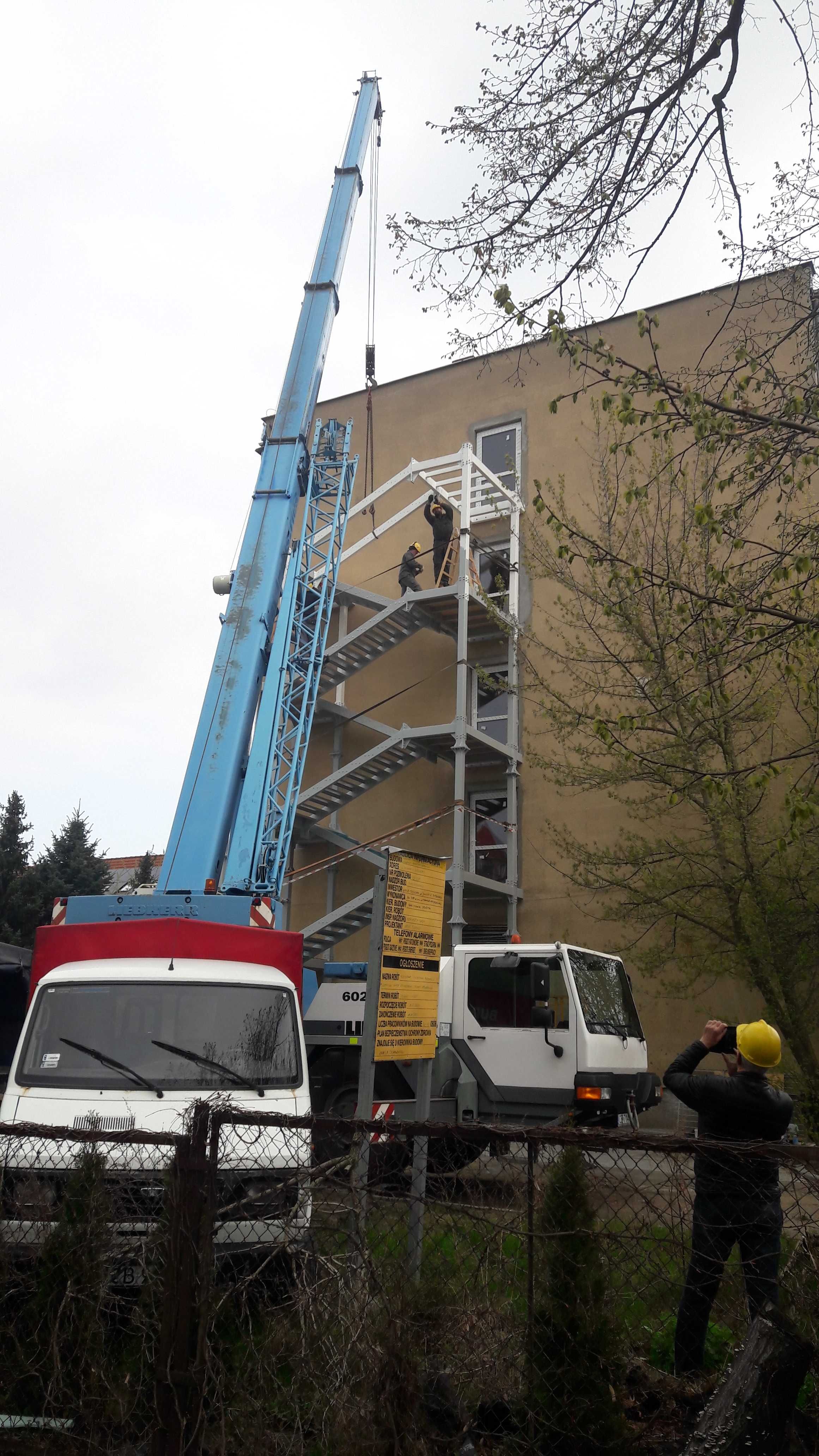 usługi dźwigowe, dźwig bydgoszcz żurawie samochodowe dźwig samochodowy