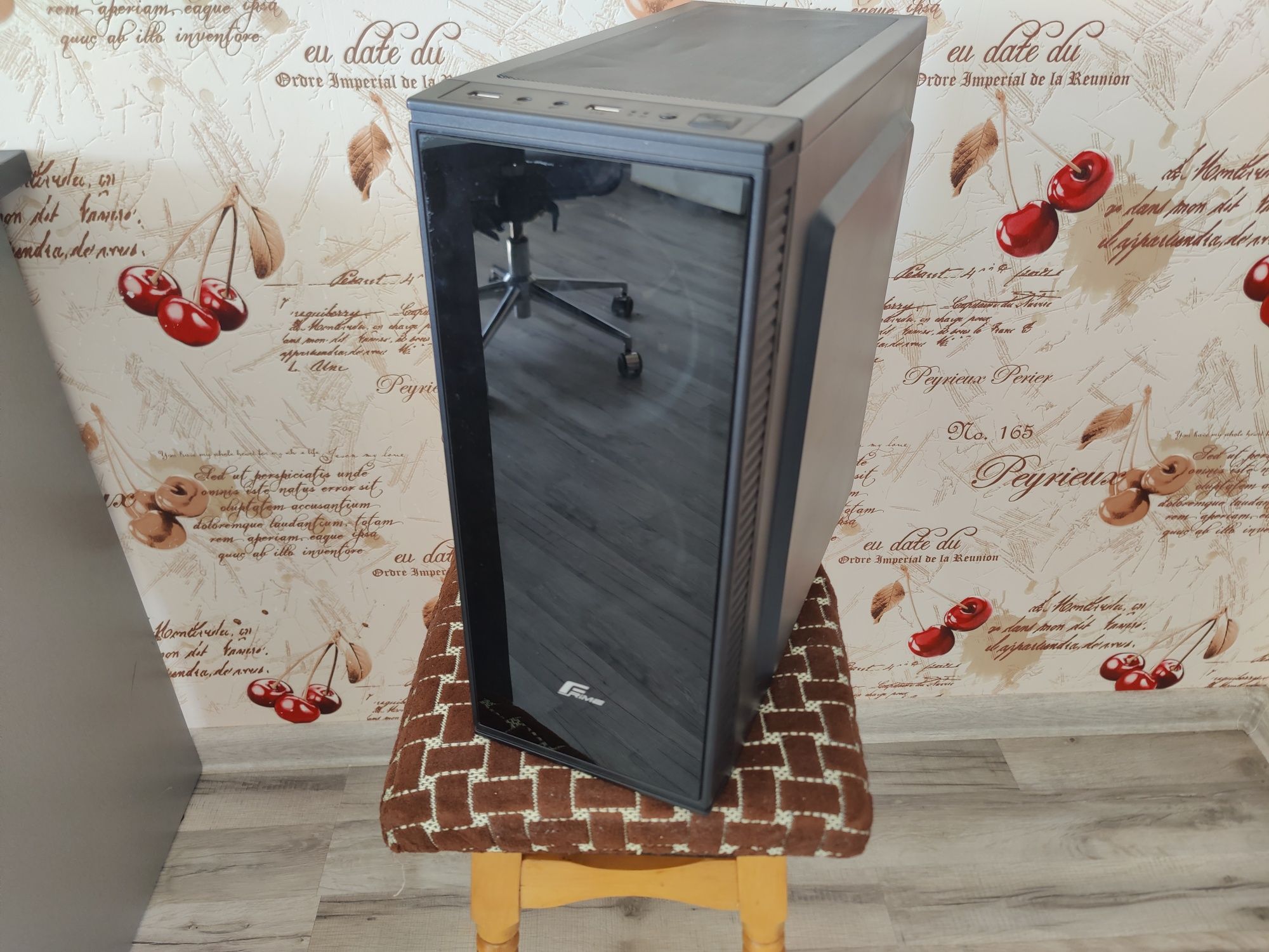 Корпус Frime Fusion Red LED (Fusion-U3-315RLF-WP) Miditower