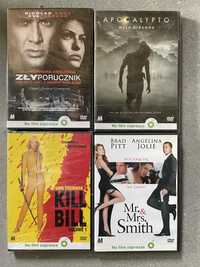 Mr mrs Smith. Apocalypto. Kill bill. Zly porucznik. Filmy dvd