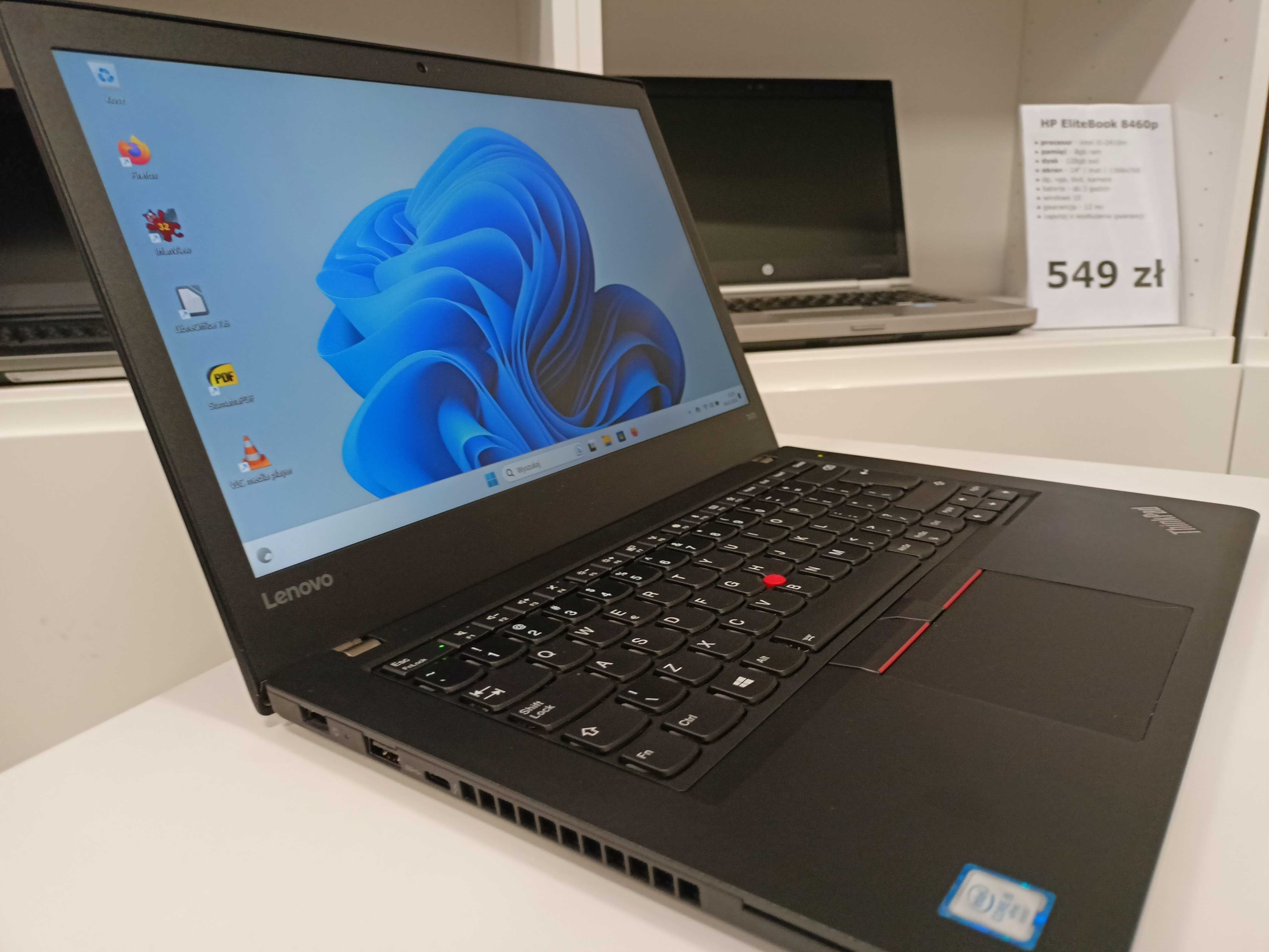 Laptop Poleasingowy Dell HP Lenovo z Gwaracją i FV23% A-Klasa RATY 0%