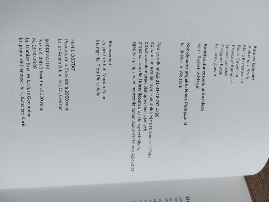 Podręcznik "Szukam wolności" 1